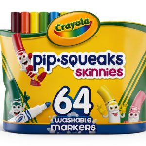 Crayola Pip Squeaks Skinnies Washable Markers Kids Coloring-0