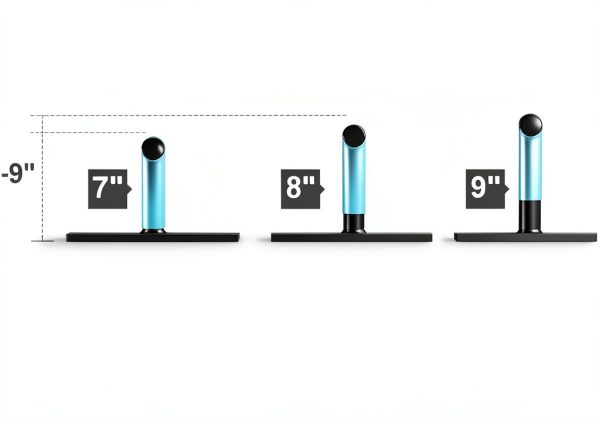 AUH Skateboard Ramp Grind Rail 71 inch Blue Metal-5