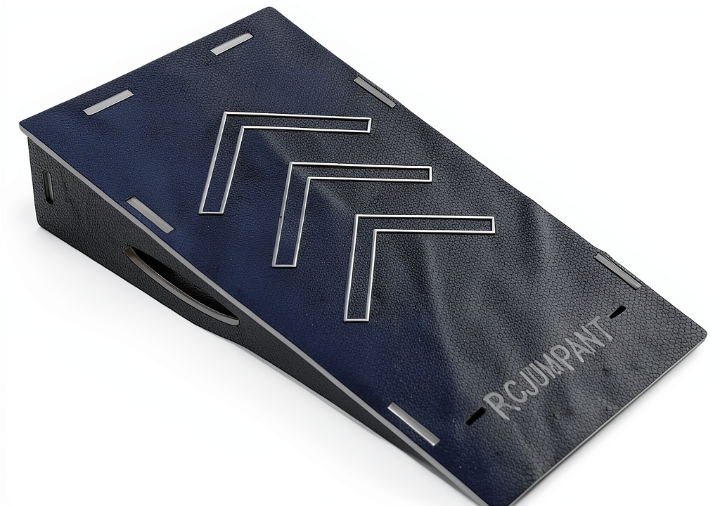 RCJUMPANT skateboard ramp in use