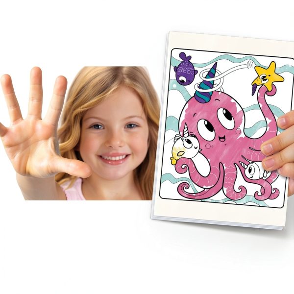Crayola Color Wonder Unicreatures Mess Free Coloring Kit-3