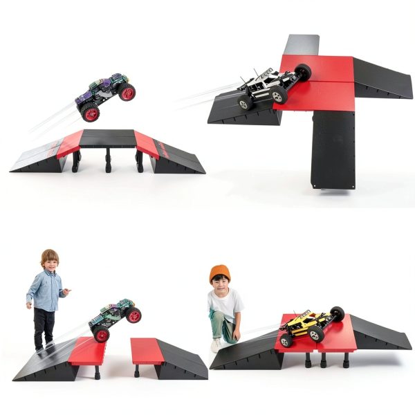 Skateboard Ramps Platports RAMP Plastic Black-4