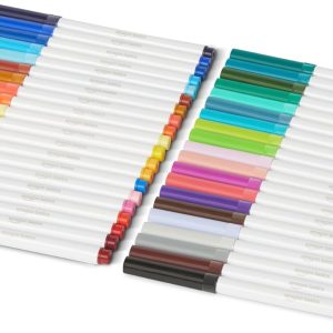 Amazon Basics Markers 40 Pack Super Tip Washable Kids-0