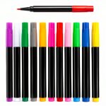Timisigns Neon Markers 12 Pack Fluorescent Kids Coloring-0