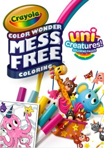 Crayola Color Wonder Unicreatures Mess Free Coloring Kit-0