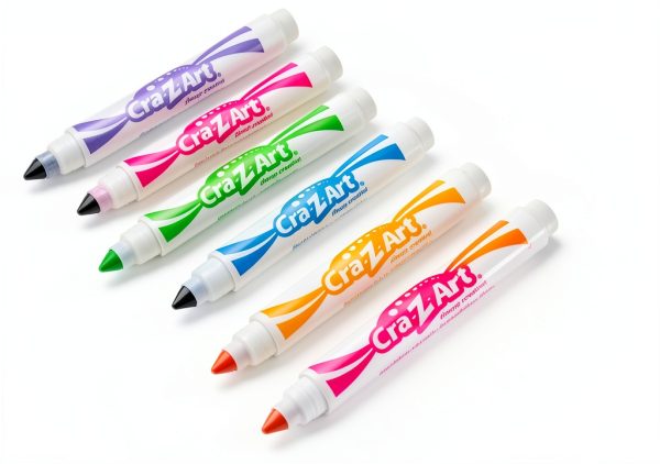 Cra-Z-Art Broadline Markers 8 Colors Kids Coloring Pens-2