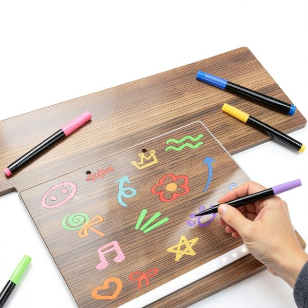 Timisigns Neon Markers 12 Pack Fluorescent Kids Coloring-2