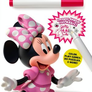 Bendon Disney Minnie Mouse Coloring Book Reusable Activities-0