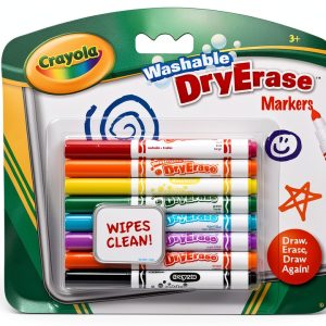 Crayola Dry Erase Markers Bold Colors Kids-0