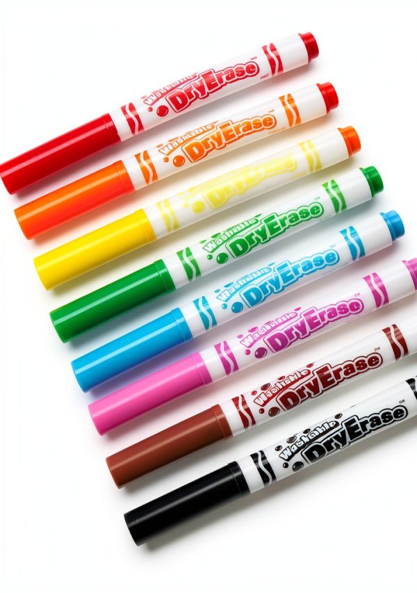 Crayola Dry Erase Markers Bold Colors Kids-1
