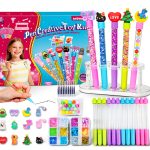 MOMUSE DIY Glitter Pen Craft Kit for Kids Fantasy Theme-0