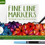Crayola Fine Tip Markers 40 Colors for Adults-0