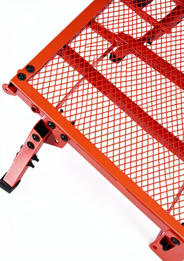 Reniecy Red Alloy Steel Skateboard Jump Ramp-5