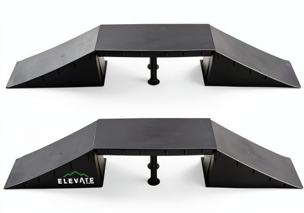 Elevate Outdoor Red Skateboard Ramp Polypropylene-8