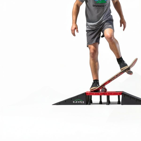 Elevate Outdoor Skateboard Ramp Polypropylene-1
