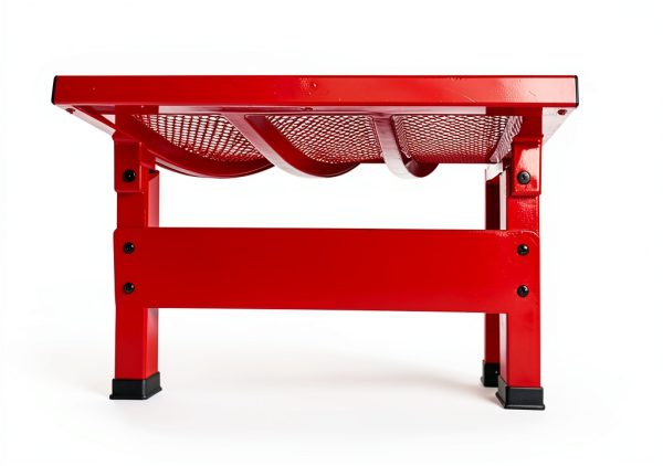 BMX Jump Ramp DOLEMODUO Iron Skateboard Ramp Red-1