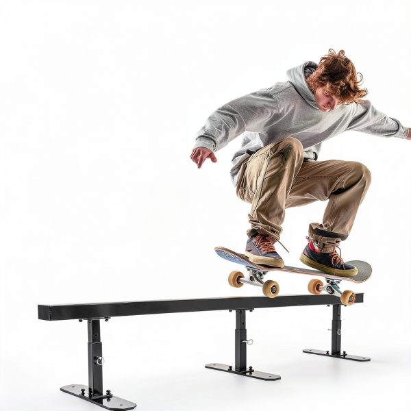 HECASA Skateboard Ramp Steel Powder Coated 72in-1