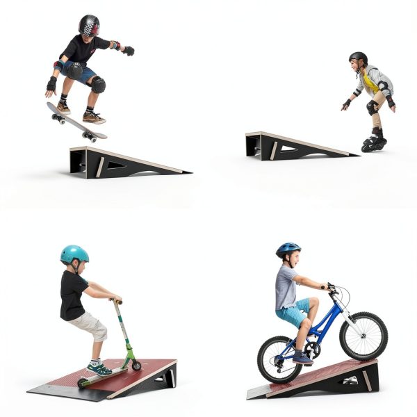 Yes4All Blue Wool Skateboard Ramp Rack-5