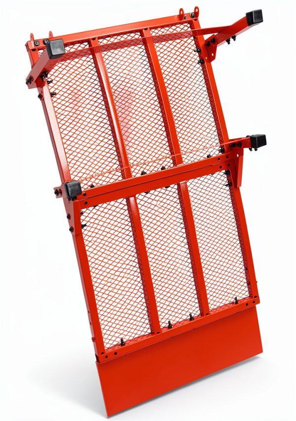 Reniecy Red Alloy Steel Skateboard Jump Ramp-6