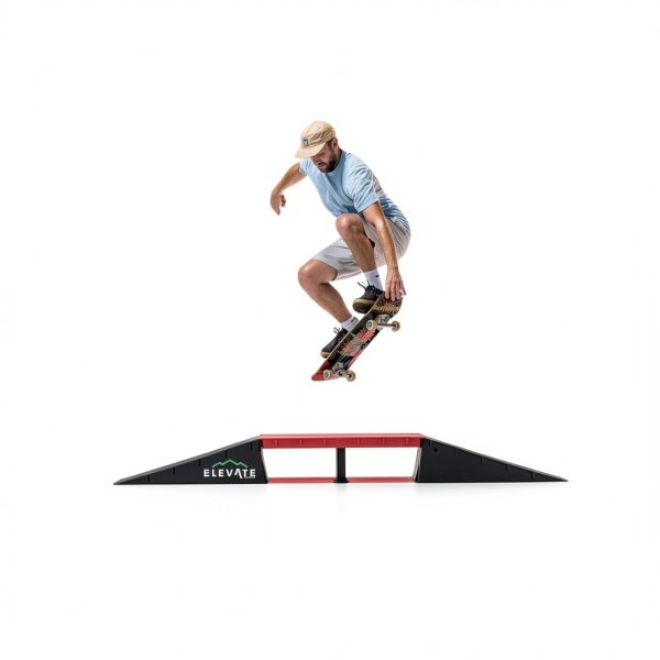 Elevate Outdoor Skateboard Ramp Polypropylene-2
