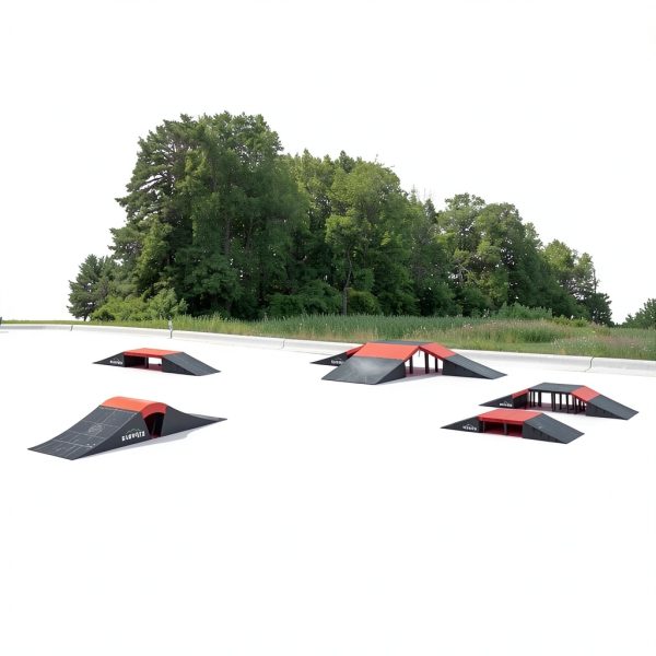 Elevate Outdoor Skateboard Ramp Polypropylene-5