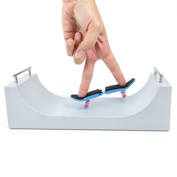 Finger Skateboard Ramp Luwecf PP Alloy Mini-4