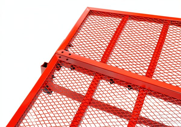 Reniecy Red Alloy Steel Skateboard Jump Ramp-4