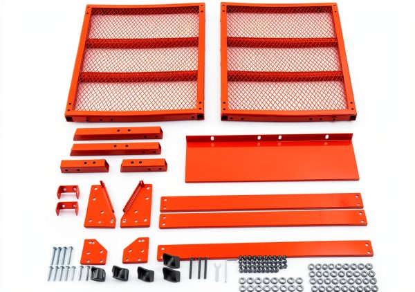 Reniecy Red Alloy Steel Skateboard Jump Ramp-3