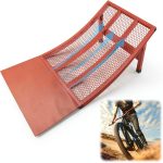 BMX Jump Ramp DOLEMODUO Iron Skateboard Ramp Red-0