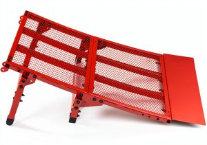 Reniecy Red Alloy Steel Skateboard Jump Ramp-0