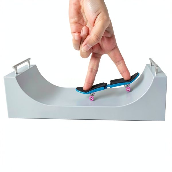 Finger Skateboard Ramp Luwecf PP Alloy Mini-1