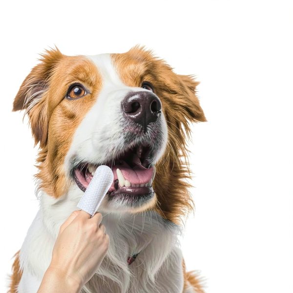 Pets & Pupps Dog Teeth Cleaning Wipes, Cats & Dogs Tooth Brushing Kit to Remove Plaque & Tartar Buildup, Dog Toothbrush and Toothpaste Alternative for Dog Breath Freshener & Dental Care, Unscented-1