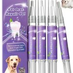 Pet Oral Repair Gel by Vizela 6 Pack Care for Dogs & Cats,Fresh Breath-0