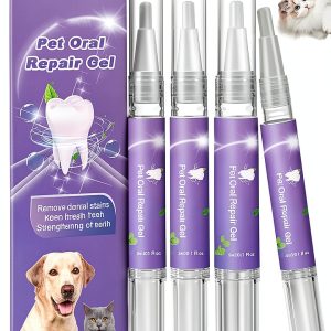 Pet Oral Repair Gel by Vizela 6 Pack Care for Dogs & Cats,Fresh Breath-0