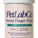 PetLab Co. Dental Finger Wipes - Easy to Use Dog & Cat Teeth Cleaner - Freshens Breath & Provides A Thorough Clean – Supports Overall Oral Hygiene – Alcohol & Fragrance Free - Packaging May Vary-0