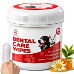 Pets & Pupps Dog Teeth Cleaning Wipes, Cats & Dogs Tooth Brushing Kit to Remove Plaque & Tartar Buildup, Dog Toothbrush and Toothpaste Alternative for Dog Breath Freshener & Dental Care, Unscented-0