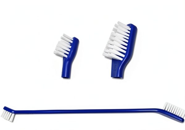 Dog Toothbrush Set of 8 Newday Dual‑Headed Soft Bristles for Pets-1
