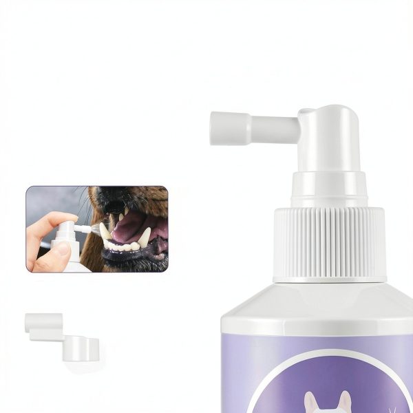 HICC PET Dog Dental Care Spray, Vet-Recommended Breath Freshener & Teeth Cleaning Spray, Eliminate Bad Breath, Relieve Gum Redness & Infections, Reduce Plaque & Tartar, No Brushing, 5.1 Fl Oz-5