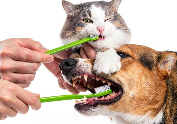 Dog Toothbrush Set of 8 Newday Dual‑Headed Soft Bristles for Pets-7