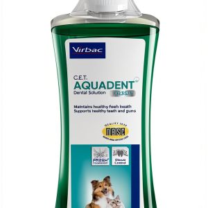 Virbac C.E.T. Aquadent Dental Solution for Dogs & Cats 500ml Sea Green-0
