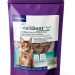 Virbac CET IntelliDent Cat Bites Dental Treats Chicken Flavor 90pcs-0