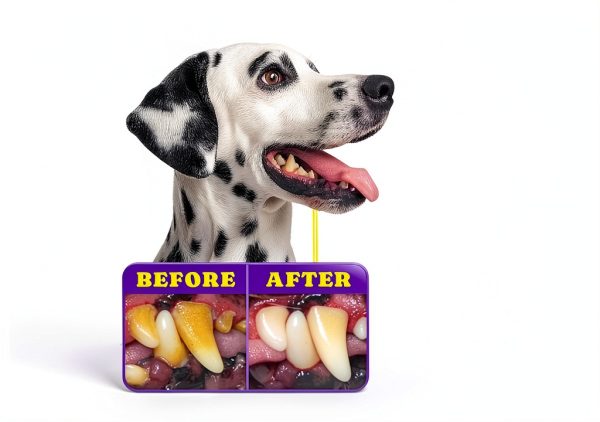 No-Rinse Dog Dental Care Wipes, Cat & Dog tooth brushing kit, Dog Wipes for Pet & Cat Teeth Cleaning, Dog toothbrush Finger Dental Wipes to Remove Plaque & Tartar, Disposable Dog Wipes - 50 Count-3