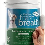Dog Dental Wipes TropiClean Fresh Breath Tartar Remover 50 Count-0